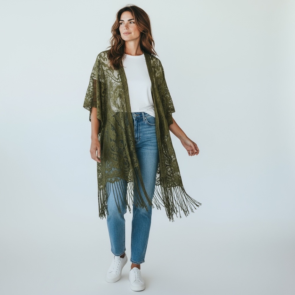NWOT Emerette Boho Chic‎ Cover Up
